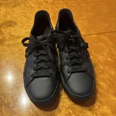 PUMA スニーカー オールブラック メンズ　26.5cm Vコートイーズイン