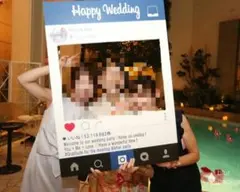 結婚式ウェルカムボード インスタフレーム フォトプロップス  ウェルカムスペース