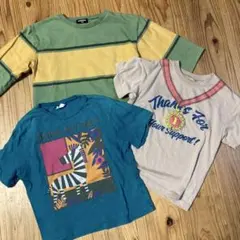 110 男の子　まとめ売り　3点　キッズ　Tシャツ