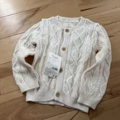 Hoppetta カーディガン 100cm オーガニックコットン100%