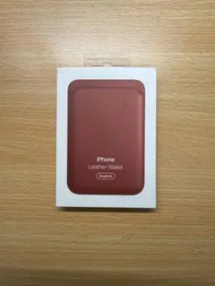 【新品】純正 MagSafe対応 iPhone レザーウォレット・ウィステリア① ♡【純正】MagSafe対応iPhoneレザーウォレット-ウィステリア-パープル