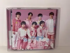 なにわ男子 初恋LOVE 初回限定盤① CD+BluRay