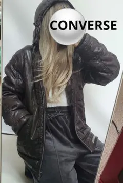 A11765 CONVERSE♡ぬくぬくジャケット フード付き激かわ❤︎