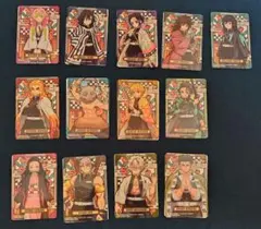ワンピース コレクションカード 森永ウェハースクリアカード 13枚セット ワンピース コレクションカード 森永ウェハースクリアカード 13枚