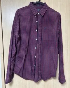 abercrombie&fitch アバクロ 長袖シャツ チェック Lサイズ