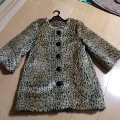 ヒョウ柄 コート