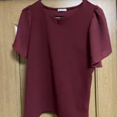 バーガンディ シャツ