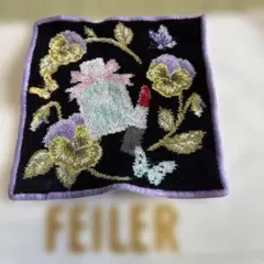 FEILER 香水と口紅デザイン ハンカチ