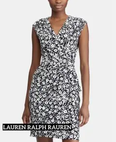 LAUREN RALPH LAUREN 花柄 ノースリーブ ワンピースのサムネイル