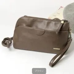 studio CLIPのショルダーバッグ 数回使用 ナチュラル系