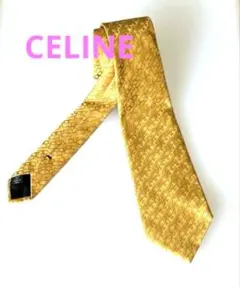【美品】CELINE シルク素材ネクタイ