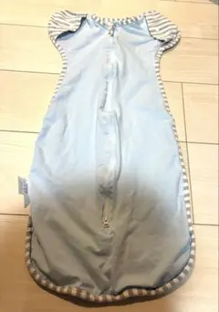 スワドルアップ Lサイズ ステージ2 手が出せるタイプベビーおくるみ ブルー 青