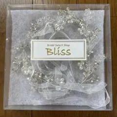 Bliss ヘッドドレス　シルバー　ヘアアクセサリー　ウェディング　ブライダル