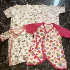 ..❥❥ ベビー肌着 コンビ肌着 4点セット