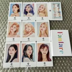 TWICE トレカ フォトカード 10枚セット Fanfare