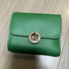 m*い様 kate spade グリーン 三つ折り財布