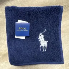 Polo Ralph Lauren ネイビー タオルハンカチ　新品　ラルフ