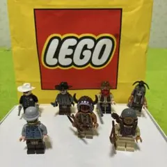 LEGO ミニフィグ レゴ ローン・レンジャー 7体セット 正規品　まとめ売り