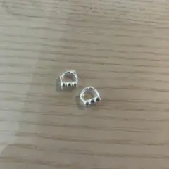 owol Dot Hoop Pierce mini シルバー