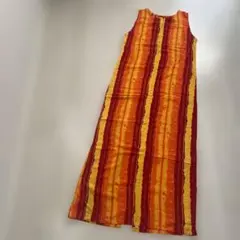 レディース　ノースリーブロングワンピース インドネシア製