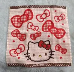 ハローキティ リボンデザインタオル