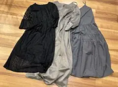 レディースフォーマルワンピース3点まとめ売り　オフィスカジュアル