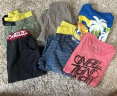 ハーフパンツ4点　Tシャツ２枚　計6点セット！　120サイズ　キッズ　男の子