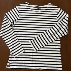 ナノユニバースのボーダーカットソー