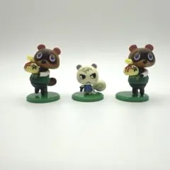 あつまれどうぶつの森　チョコエッグ　フィギュア たぬきち　ジュン