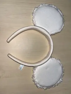 ミッキー型ホワイトカチューシャ