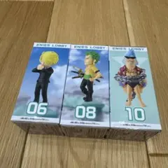 ワンピース ワールドコレクタブルフィギュア エニエスロビー3種②