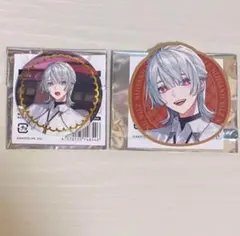 にじさんじAGFコラボ 『弦月藤士郎』 缶バッジ ステッカー