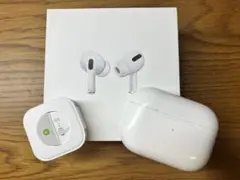 ぴ*ー様 AirPods Pro(箱、新品イヤーチップ付き) 純正品