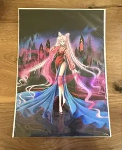新品・未開封】 セーラームーンミュージアム オーロラポスター