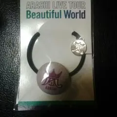 【新品未開封】嵐 ヘアゴム 紫