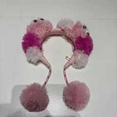 usj ユニバ　カチューシャ　モッピー　ピンク