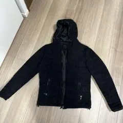 ZARA MAN ブラックダウンジャケット