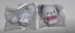 ふわふわフロッキードール サンリオ シナモン ポチャッコ