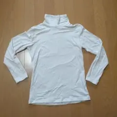 ユニクロ　ヒートテック　エクストラウォーム　ハイネックトップス　白　М