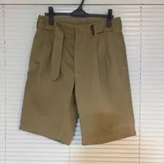 美品】COMOLI ベルテッドチノショーツ 2 （Mサイズ） - メルカリ