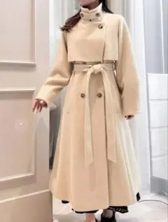 dazzlin 2wayカラーレディコート モカ Sサイズ