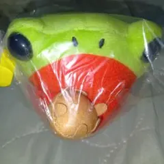 FANS　カメレオン＆カエルぶるぶるぬいぐるみ　カエル（グリーン）　緑