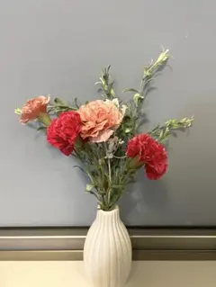 新品未使用品　カーネーションの花束　アーティフィシャルフラワー　プロ使用