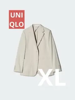 UNIQLO ユニクロ　感動ジャケット　リラックスフィット　ベージュ　XL