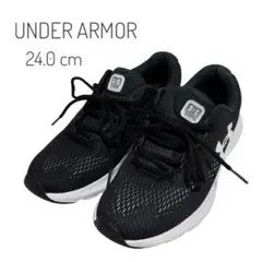 【美品】UNDER ARMOR UAチャージドローグ4 ランニングシューズ
