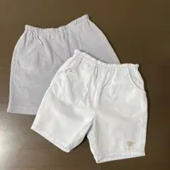 familiar 半ズボン 2枚セット 90cm＆100cm