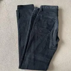ブラック スキニーデニム