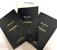 CHANEL ブルー ドゥ シャネル パルファム香水　(ヴァポリザター) 3個