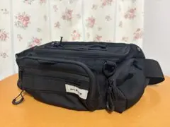 TANAX モトフィズ MFK-7002 ライディングウエストバッグ ブラックのサムネイル