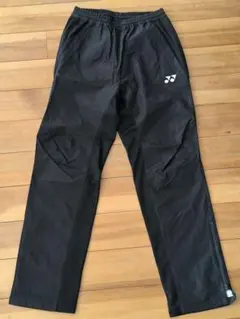 YONEX Mサイズ ブラック ウォームアップ パンツ